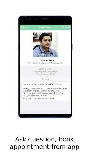 Nanded Multispeciality Hospital Screenshot 2