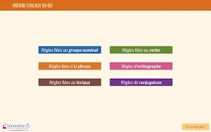 Mémo italien B1-B2 Screenshot 0