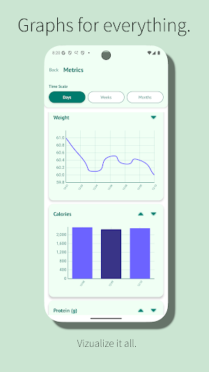 Weight Record Screenshot 1