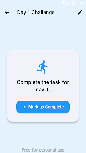 Thirty Day Challenge Screenshot 1