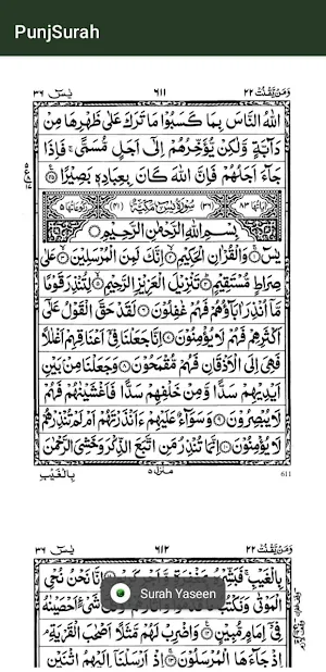 Panj Surah Screenshot 2