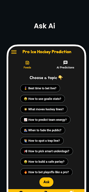 Ice Hockey Predictions & Tips Screenshot 3