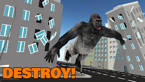 Angry Titan Gorilla City Smash Screenshot 2