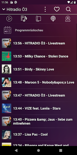MyOnlineRadio - Österreichische Radios Screenshot 2