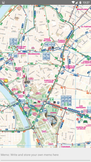 SEVILLA SPAIN BUS METRO TUSSAM Screenshot 2