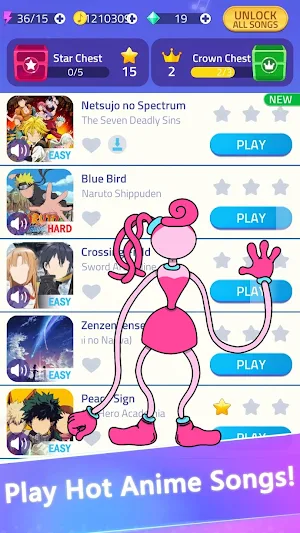 Mommy Long Legs Piano Tiles Screenshot 0