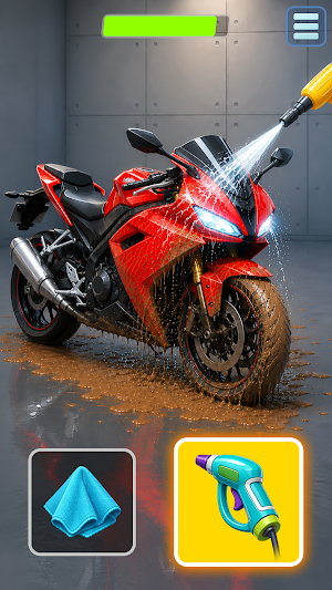 Bike Wash: Auto Repair Garage Screenshot 1