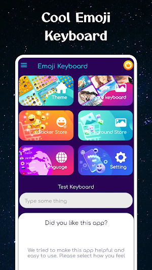 Cool Emoji Keyboard Screenshot 0