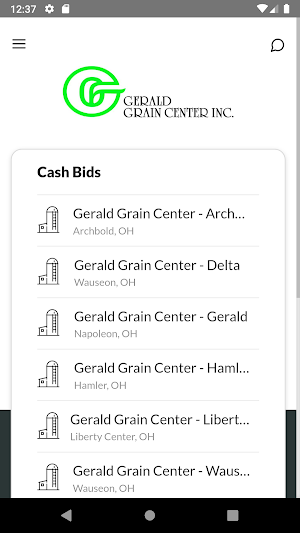 Gerald Grain Center Screenshot 0