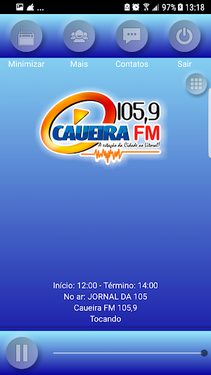 Caueira FM 105,9 Screenshot 1