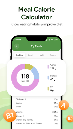 Calorie Counter Food Tracker Screenshot 1