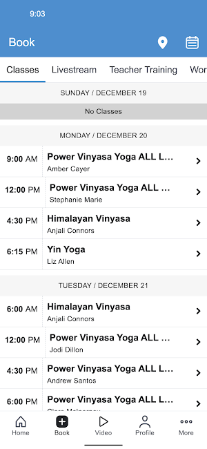 Zuda Yoga East Screenshot 1