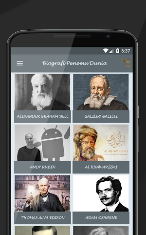 Biografi Penemu Dunia Screenshot 0