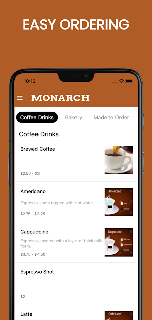 Monarch Market Cafe Screenshot 3