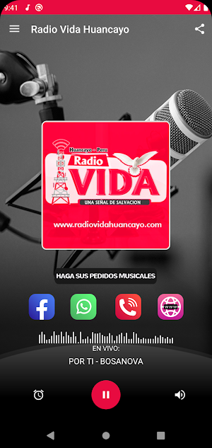Radio Vida Huancayo Screenshot 2