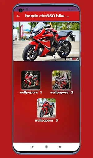 honda cbr650 bike wallpaper Screenshot 0