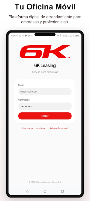 6K Leasing Screenshot 1
