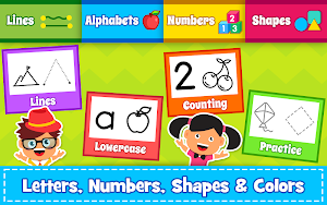 ABC PreSchool Kids Tracing & Phonics Learning Game Screenshot 1
