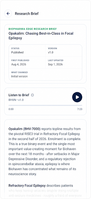 BioPharma Edge Screenshot 3