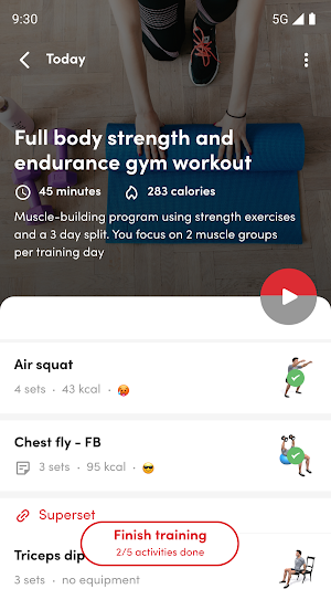 Pro Fit 24/Camp Pro Fit Screenshot 2