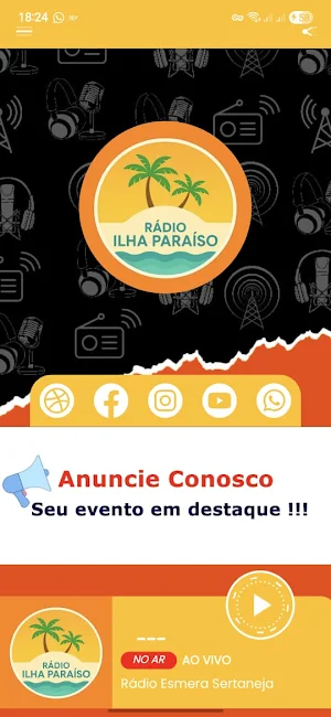 Rádio Ilha Paraiso Screenshot 1