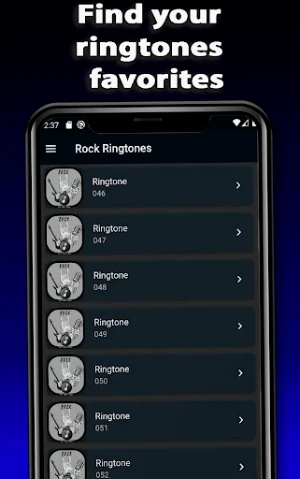 Rock Ringtones and Sounds Screenshot 1