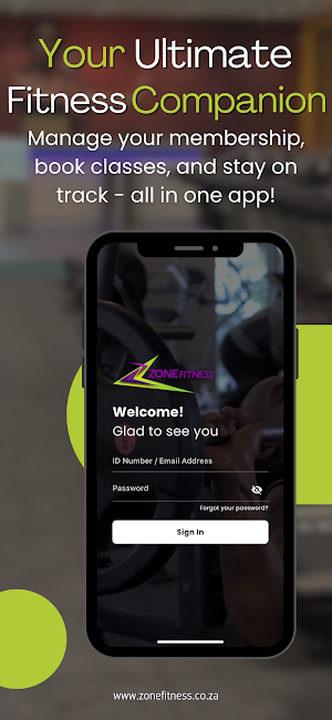 Zone Fitness Clubs Screenshot 0