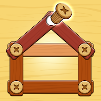 Woody Nuts Screw: Bolts Puzzle