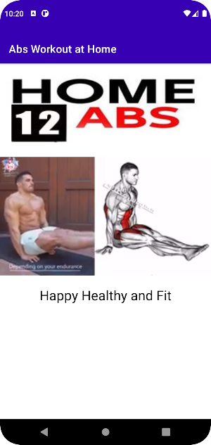 ABS Workout at Home Screenshot 3