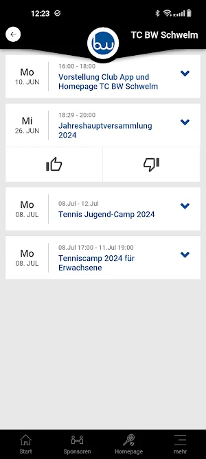TC BW Schwelm Screenshot 3