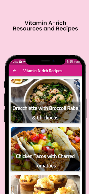 Vitamin A Guide Screenshot 3