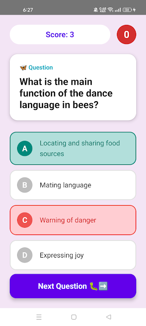Bug Trivia Screenshot 1