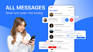 Messages: SMS Home Screenshot 0