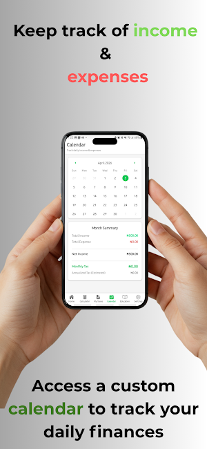 TaxNaija: Tax Calculator Screenshot 2