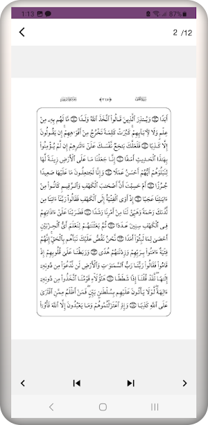 سورة الكهف بدون نت Screenshot 1