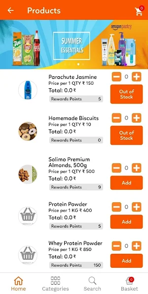 MyGrocery Screenshot 2