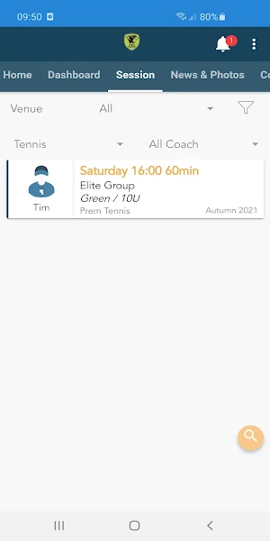 Prem Tennis Screenshot 2