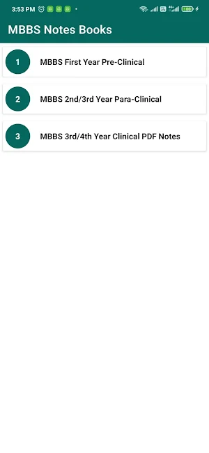 MBBS Notes Books Screenshot 3