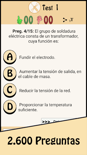 TestOpos Mantenimiento Oficios Screenshot 2