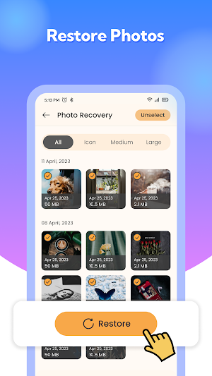 Photo Restore - File Recovery Screenshot 2