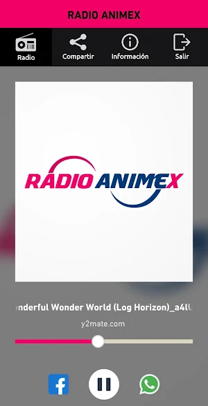 Radio AnimeX Screenshot 0
