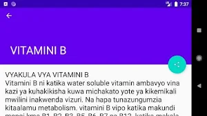 VYAKULA VYA VITAMINI Screenshot 1