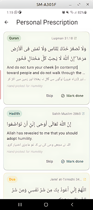 NafsMutmainna Screenshot 2