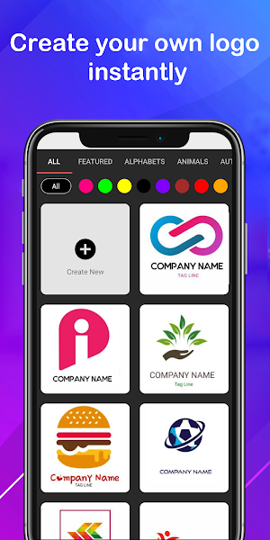 Logo maker 2020 3D logo designer, Logo Creator app Screenshot 2