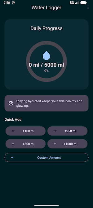Hydrationly - Water Logger Screenshot 0