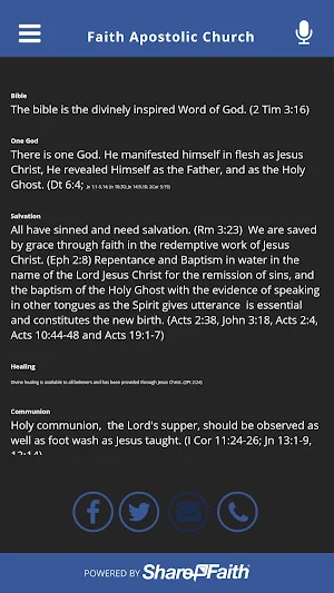 Faith Apostolic Church Screenshot 0