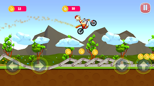 Chick Climber: Motorbike Game Screenshot 1