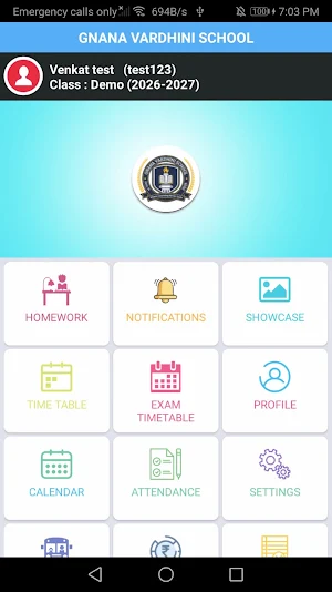 GNANA VARDHINI SCHOOL Screenshot 1