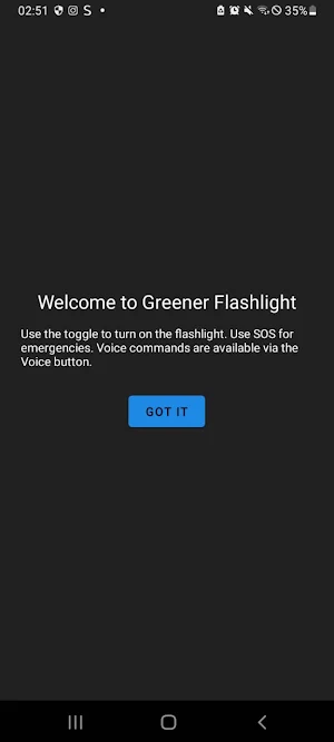 Greener Flashlight Screenshot 0