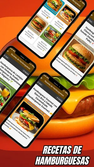 Recetas de Hamburguesas Screenshot 1